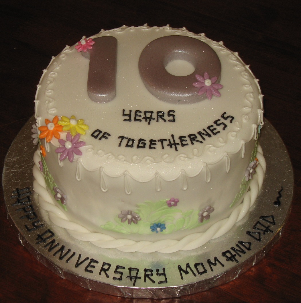 10th anniversary cake 10th anniversary cake